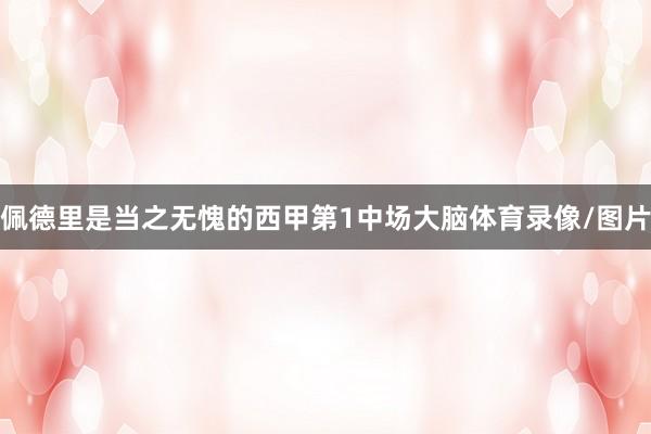 佩德里是当之无愧的西甲第1中场大脑体育录像/图片
