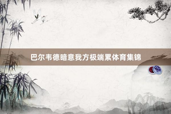 巴尔韦德暗意我方极端累体育集锦