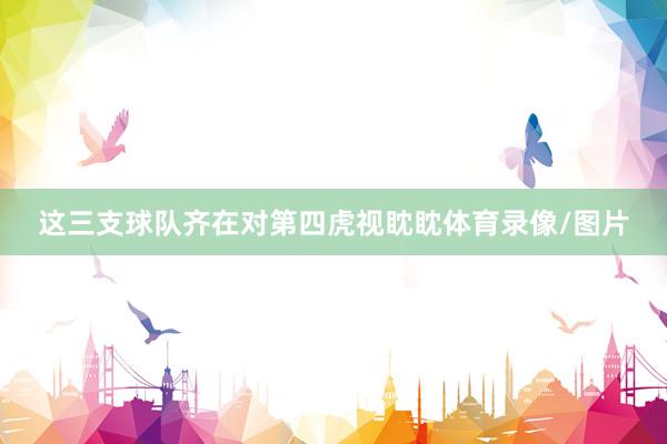 这三支球队齐在对第四虎视眈眈体育录像/图片