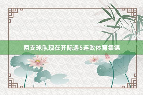 两支球队现在齐际遇5连败体育集锦