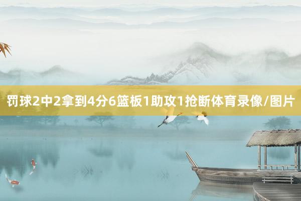 罚球2中2拿到4分6篮板1助攻1抢断体育录像/图片