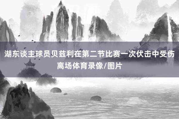 湖东谈主球员贝兹利在第二节比赛一次伏击中受伤离场体育录像/图片