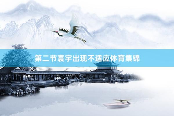 第二节寰宇出现不适应体育集锦
